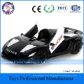 Plastic Police Car RC Game Toys Car For Kids